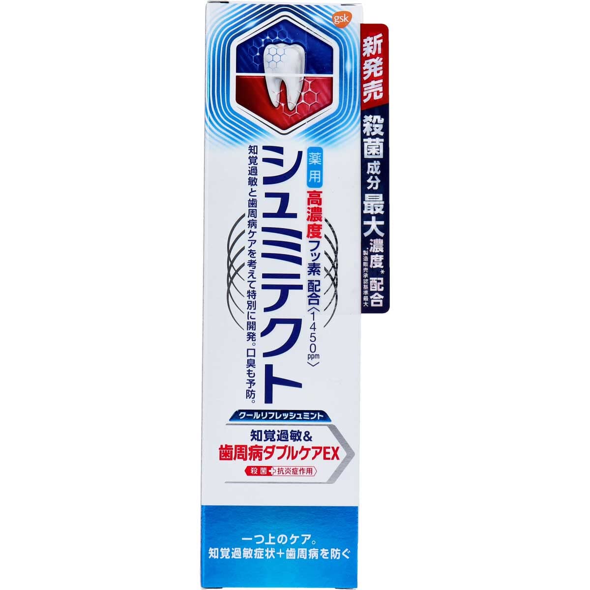 Shumitect アース製薬 薬用シュミテクト 知覚過敏&歯周病ダブルケアEX 90g